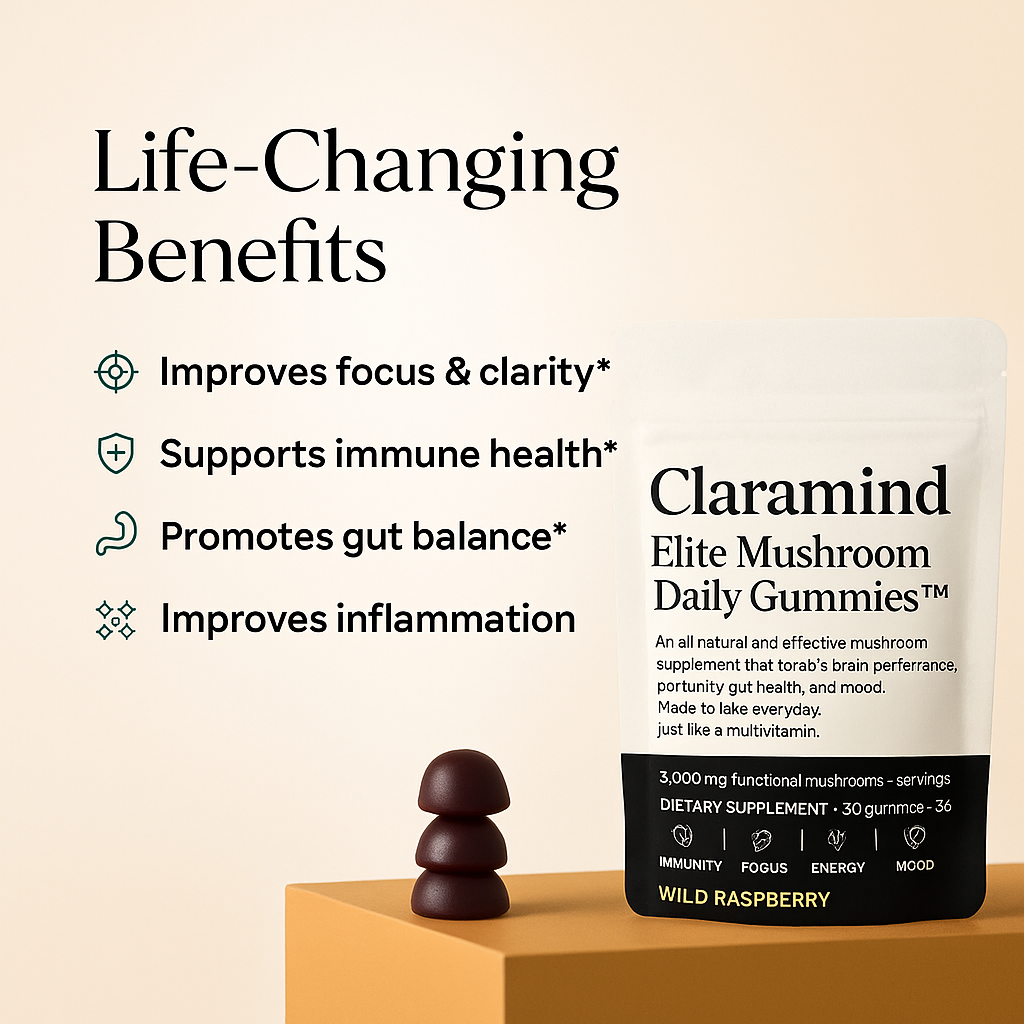 Elite Mushroom Daily Gummies®