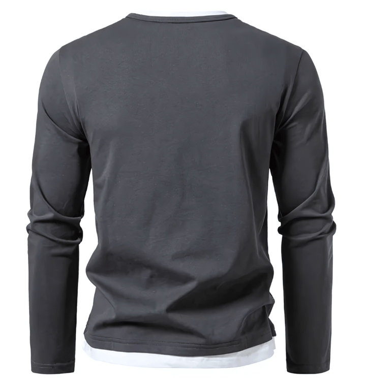 Alwin | Premium long-sleeved shirt made from combed cotton